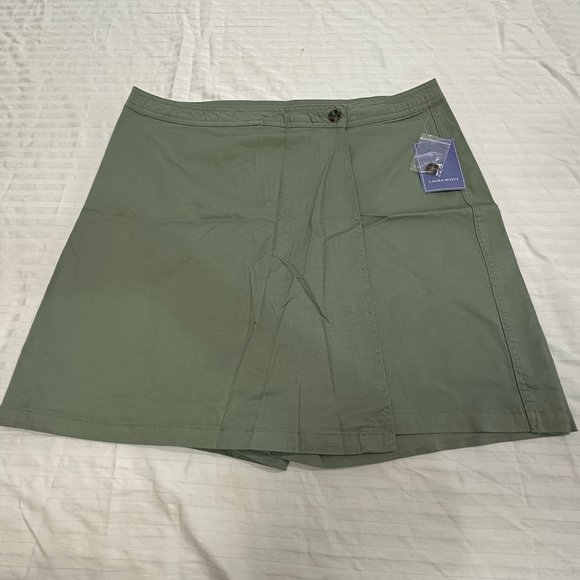 🌼🌼🌼 NWT LAURA SCOTT WOMENS SKIRT SKORT WITH BUILT SHORTS SIZE 12 🌼🌼🌼 - Picture 1 of 5